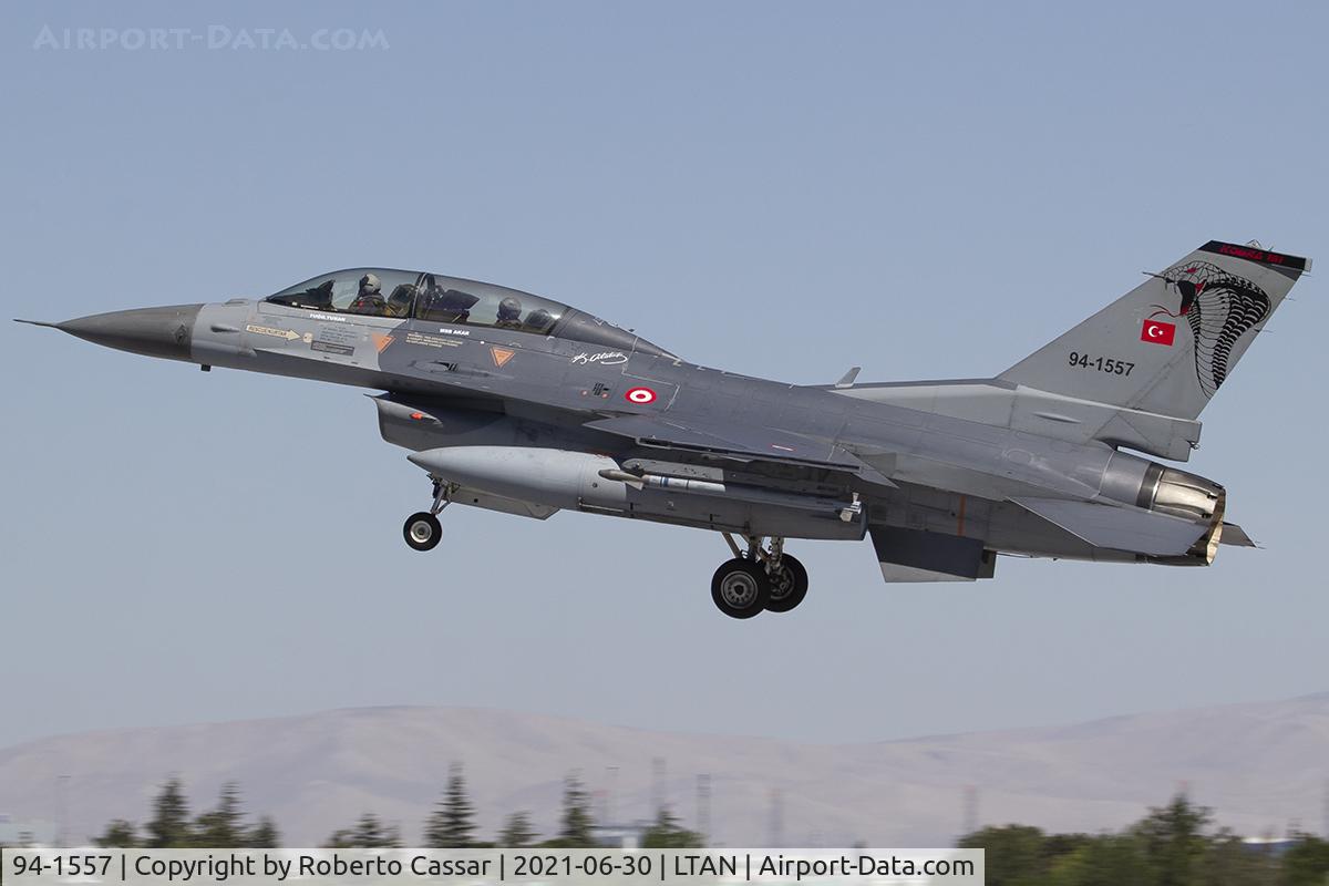 94-1557, Lockheed Martin F-16D C/N HD-13, Anatolian Eagle 2021