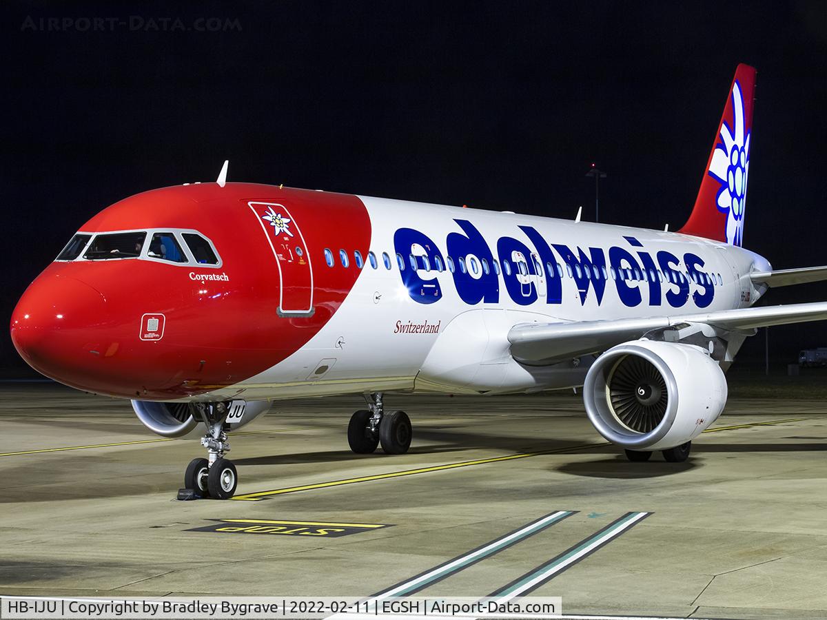 HB-IJU, 2003 Airbus A320-214 C/N 1951, Fresh out of paint