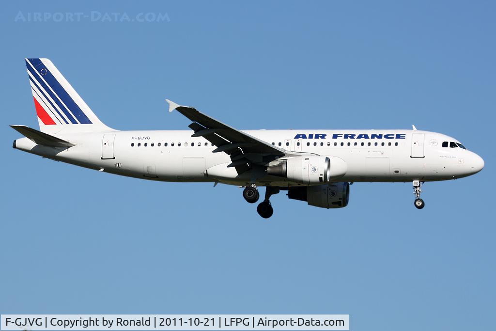 F-GJVG, 1991 Airbus A320-211 C/N 0270, at cdg