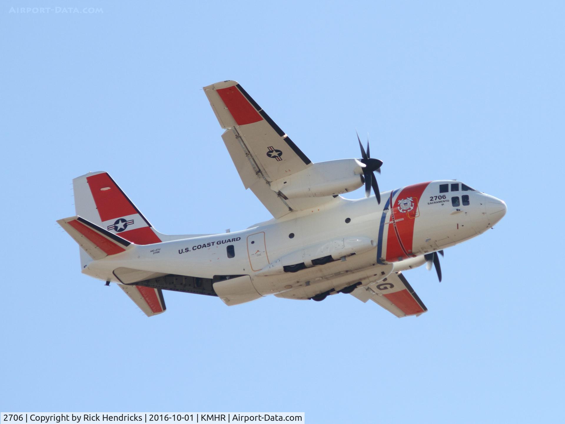 2706, 2008 Alenia C-27J Spartan C/N 4153, United States Coast Guard
Alenia HC-27J