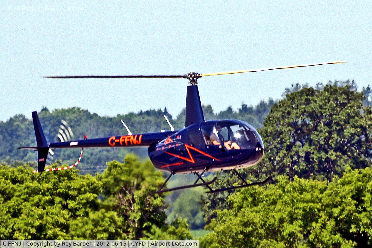 C-FFNJ, 2003 Robinson R44 II C/N 10109, C-FFNJ   Robinson R-44 Raven II [10109] (Central Helicopter Training Academy) Brantford~C 15/06/2012