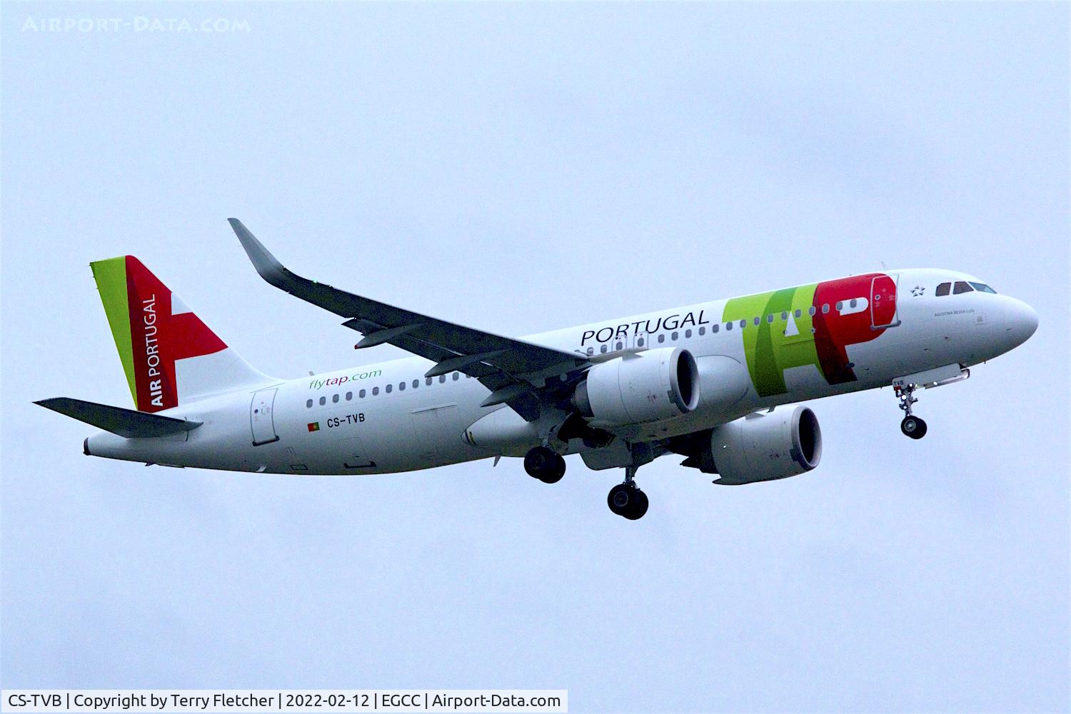 CS-TVB, 2019 Airbus A320-251NEO C/N 8749, At Manchester