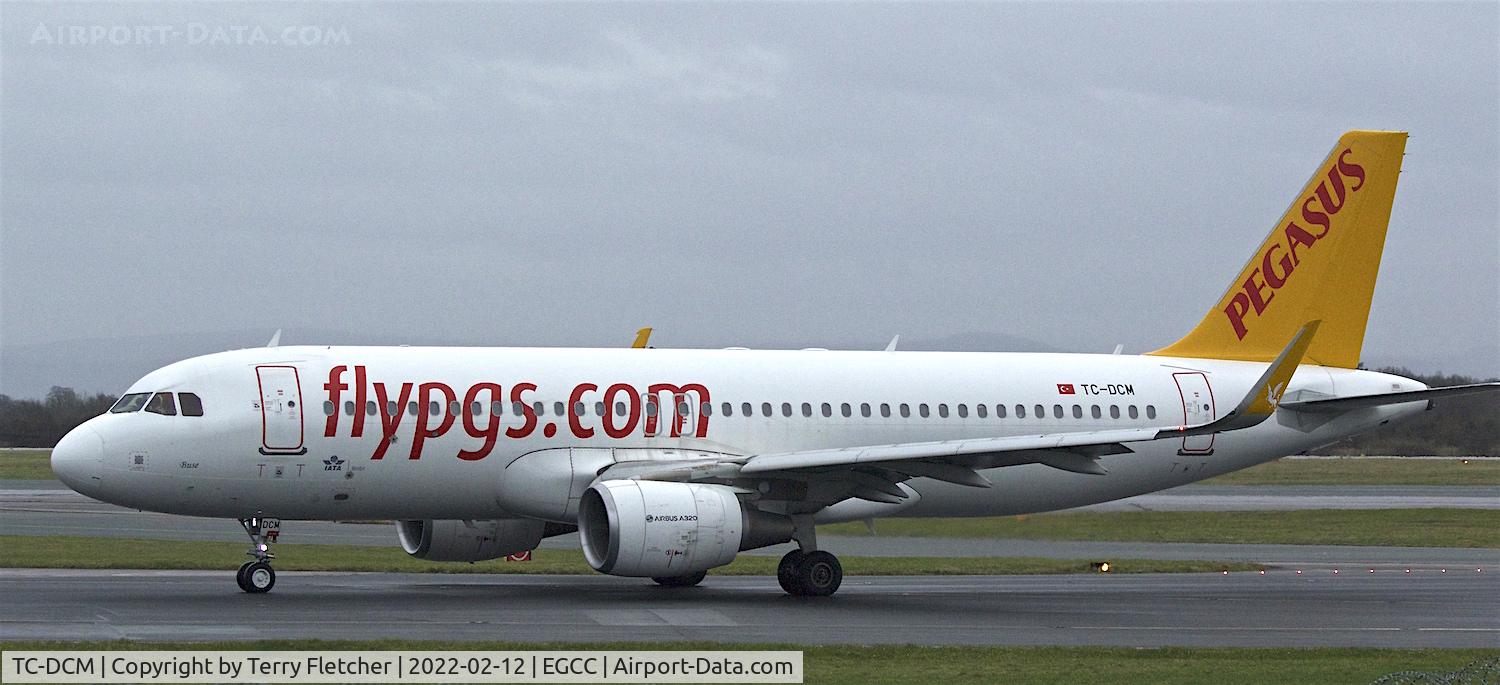 TC-DCM, 2016 Airbus A320-214 C/N 7200, At Manchester
