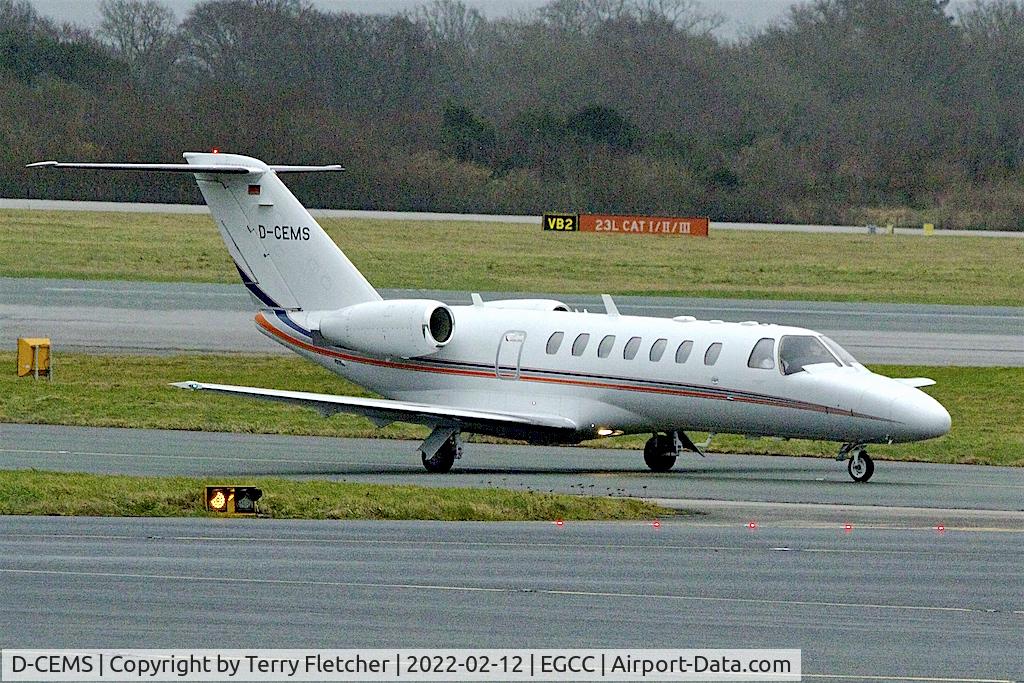 D-CEMS, 2006 Cessna 525B CitationJet CJ3 C/N 525B0107, At Manchester , UK