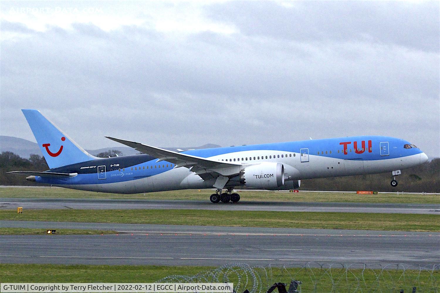 G-TUIM, 2018 Boeing 787-9 Dreamliner C/N 62742, At Manchester