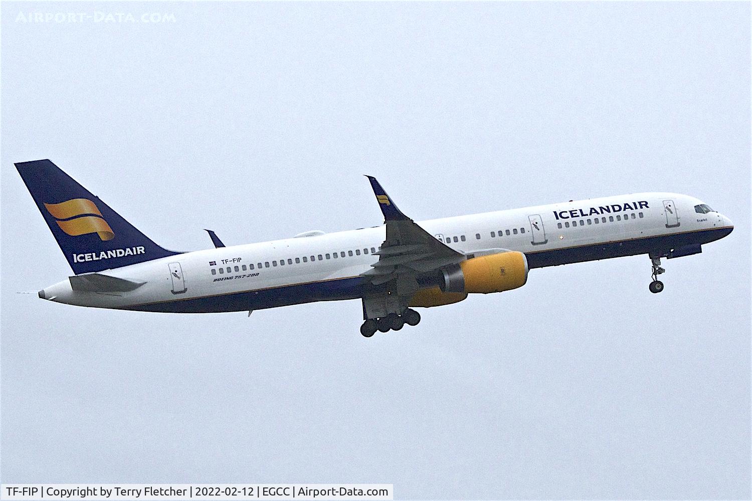 TF-FIP, 2000 Boeing 757-208 C/N 30423, At Manchester