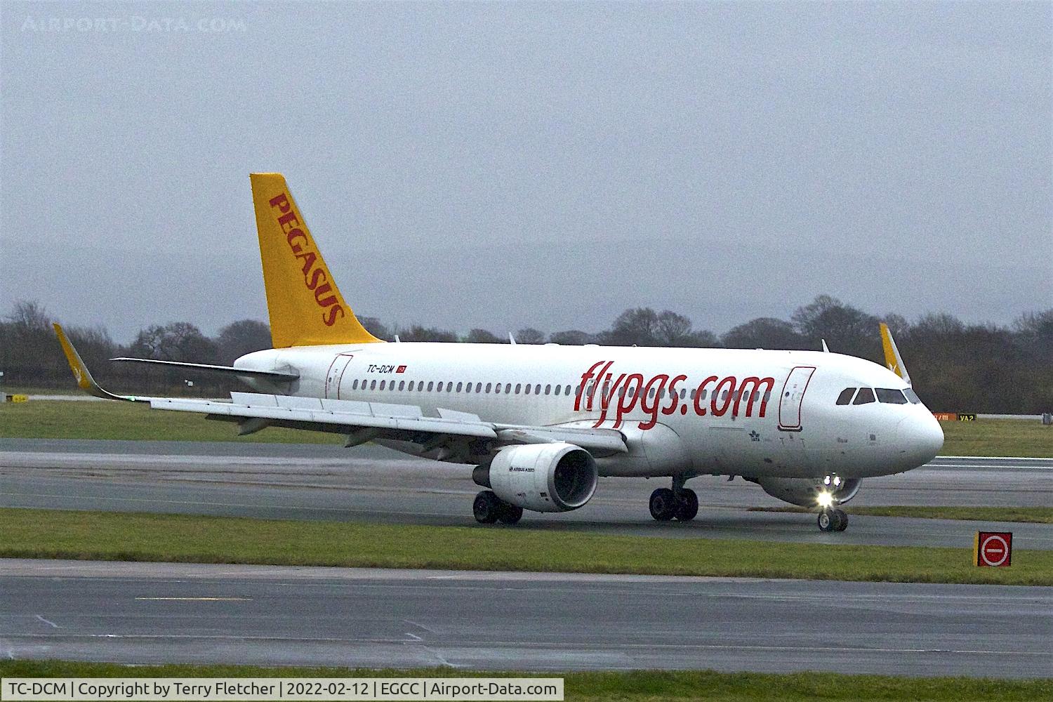 TC-DCM, 2016 Airbus A320-214 C/N 7200, At Manchester