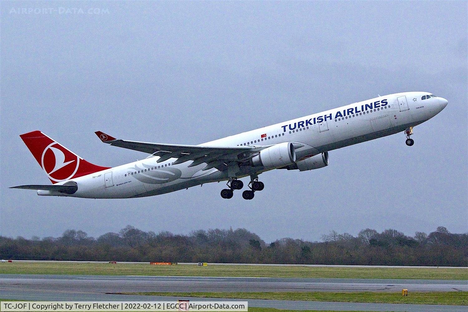 TC-JOF, 2015 Airbus A330-303 C/N 1616, At Manchester