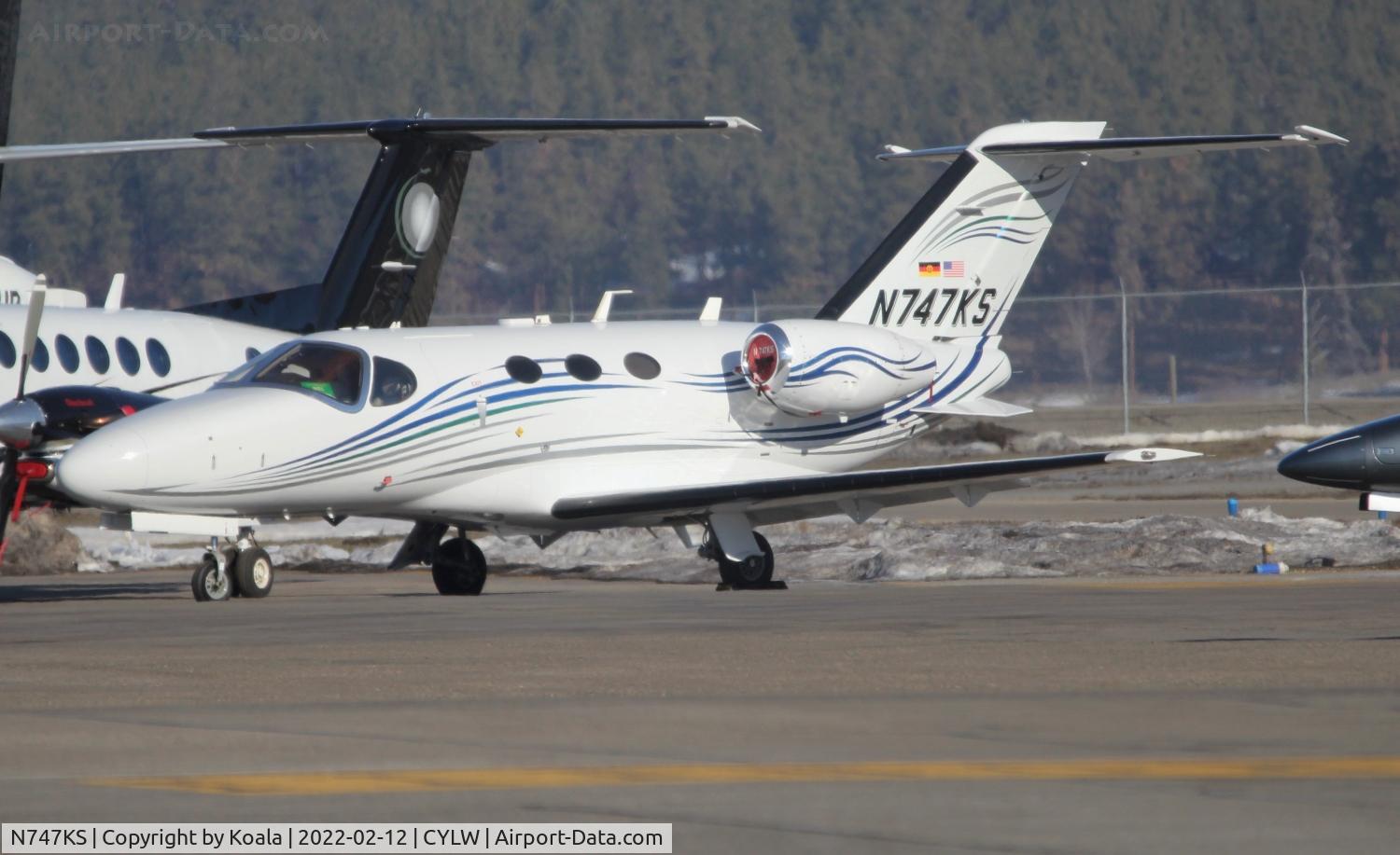 N747KS, 2010 Cessna 510 Citation Mustang Citation Mustang C/N 510-0280, Flag of the German Democratic Republic on the tail...Strange.