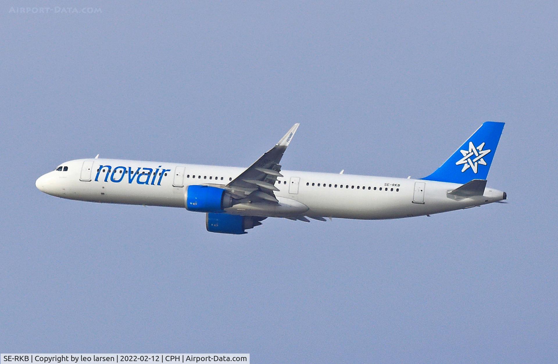 SE-RKB, 2017 Airbus A321-251N C/N 7807, Copenhagen 12.2.2022