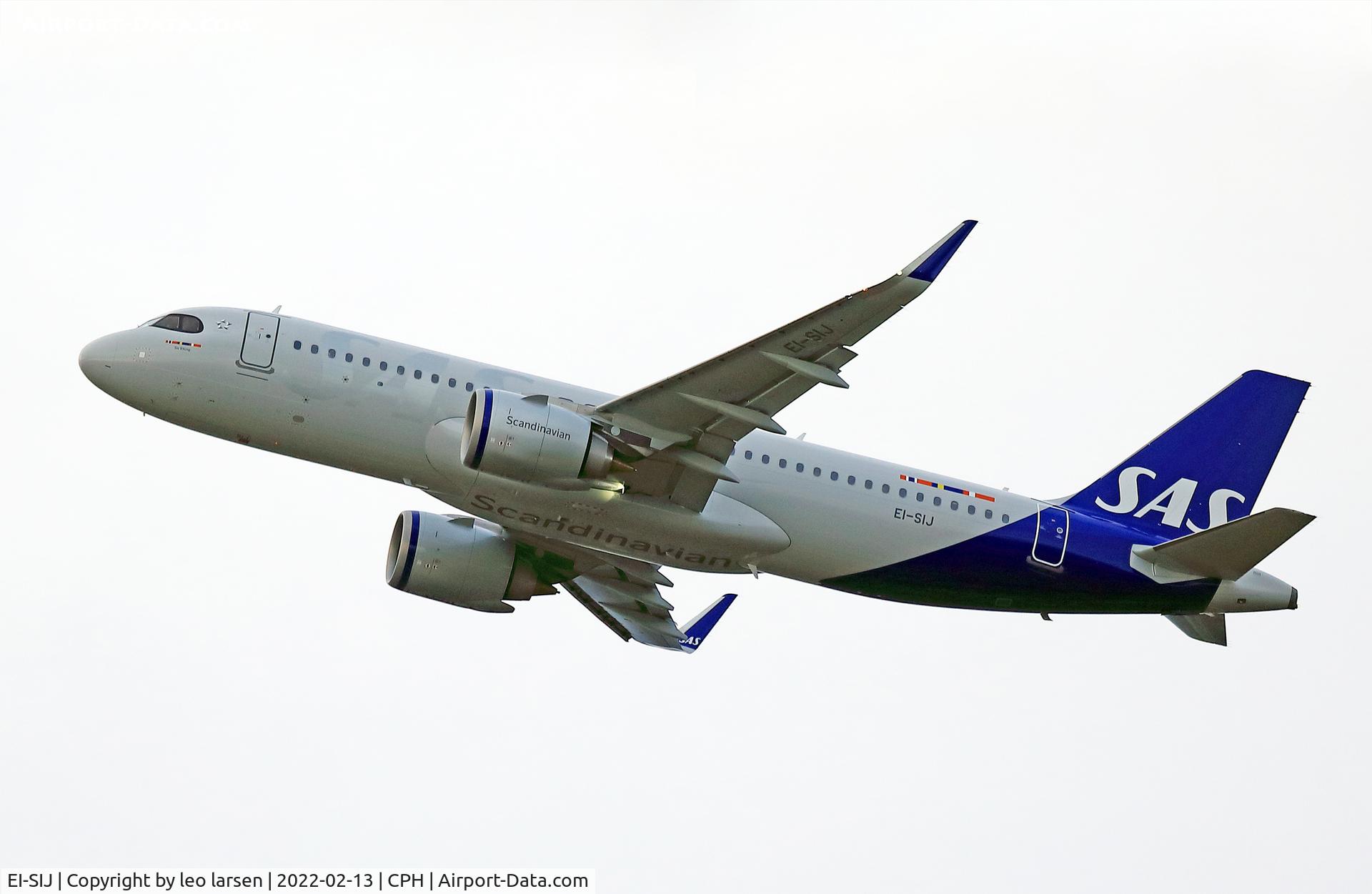 EI-SIJ, 2022 Airbus A320-251N C/N 10752, Copenhagen 13.2.2022
