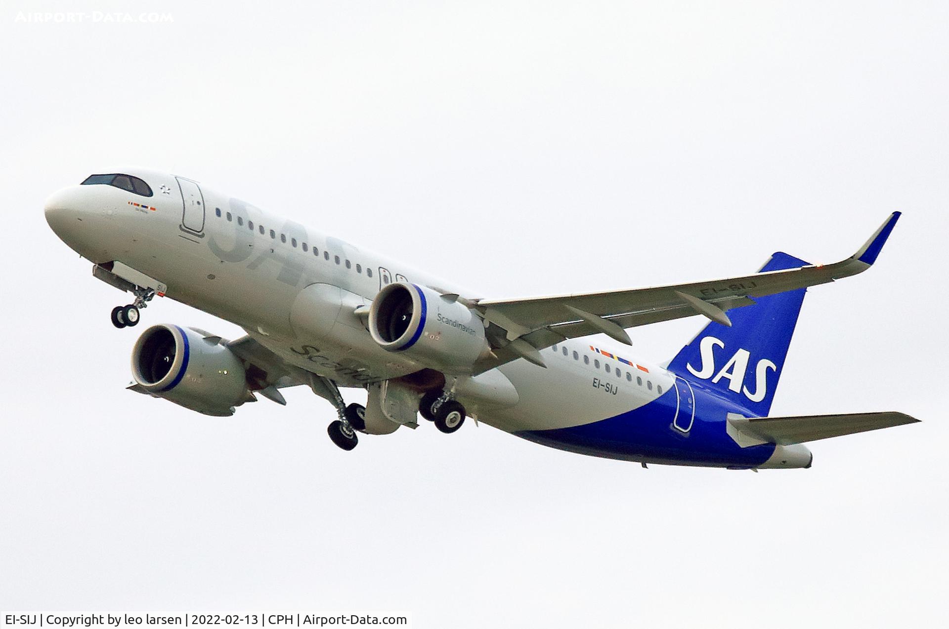 EI-SIJ, 2022 Airbus A320-251N C/N 10752, Copenhagen 13.2.2022