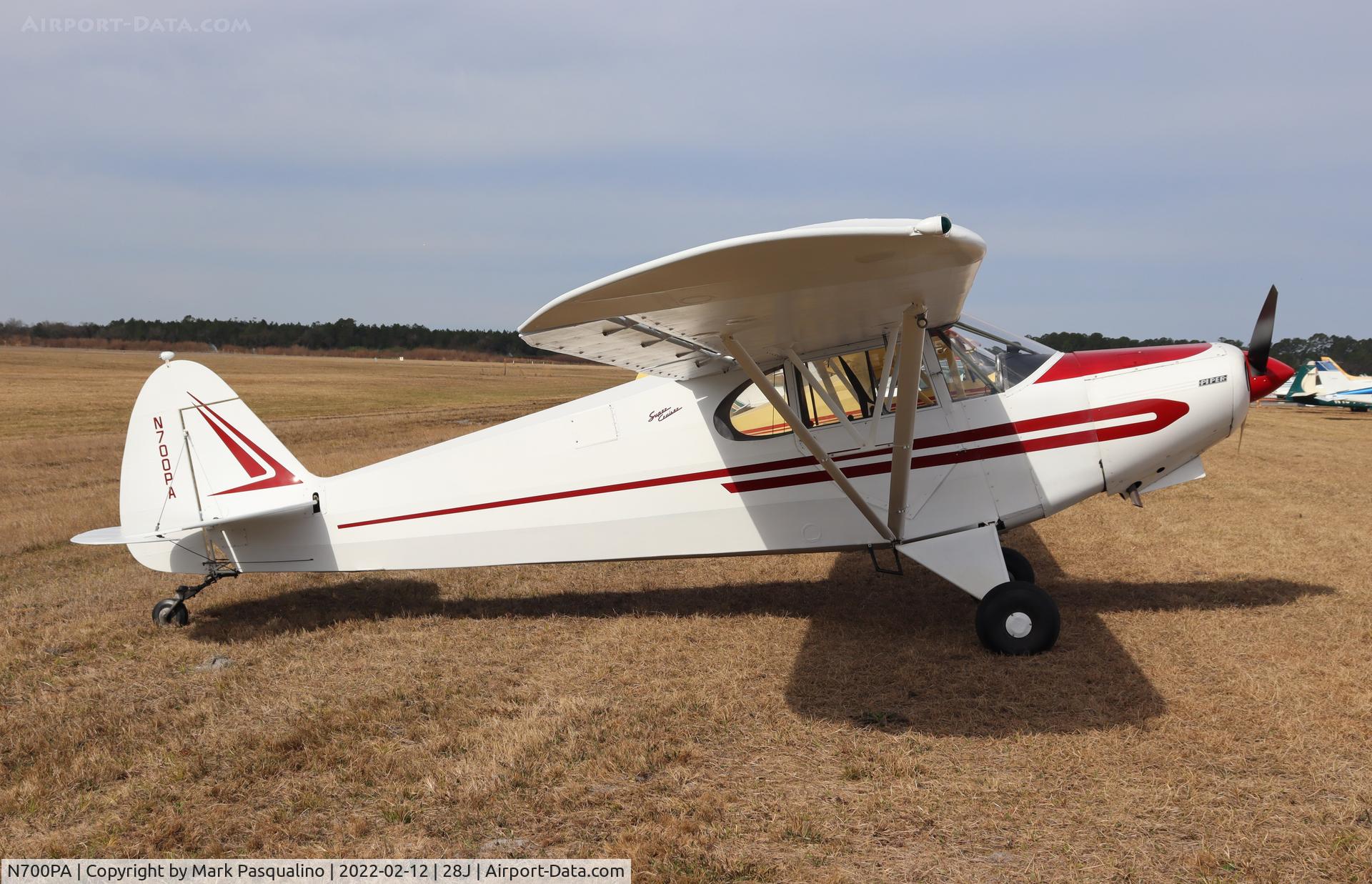 N700PA, 1946 Piper PA-12 Super Cruiser C/N 12-1400, Piper PA-12