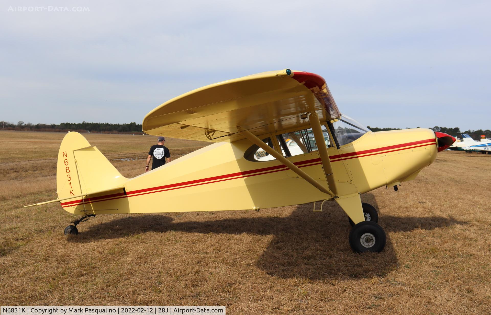 N6831K, 1949 Piper PA-16 Clipper C/N 16-667, Piper PA-16