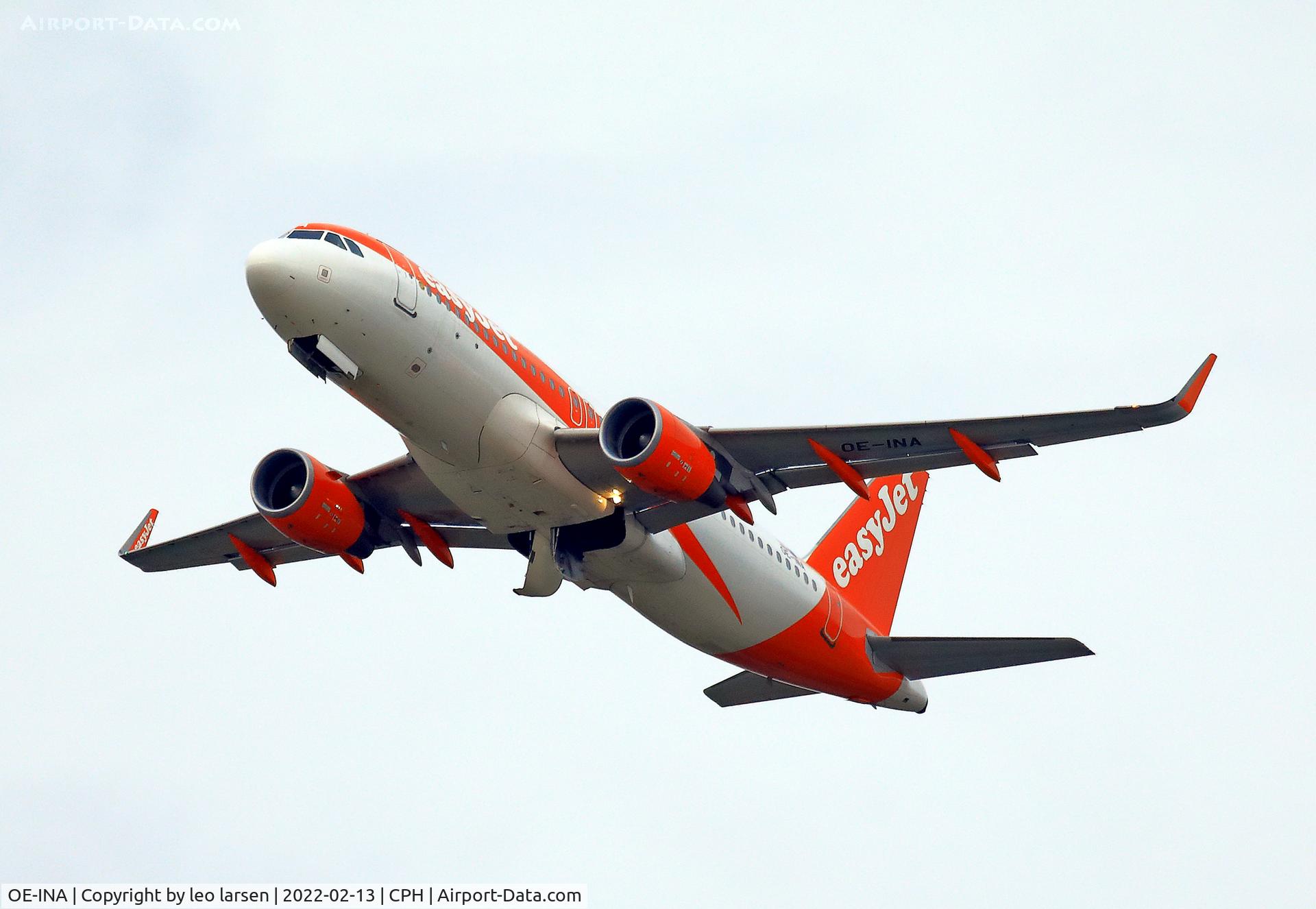 OE-INA, 2017 Airbus A320-214 C/N 7693, Copenhagen 13.2.2021