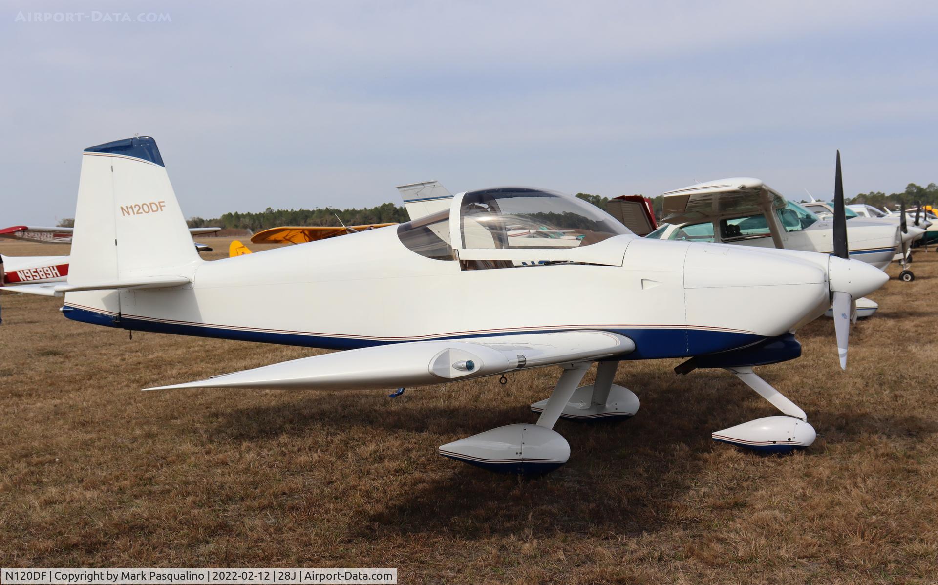 N120DF, Vans RV-7A C/N 70535, Vans RV-7A