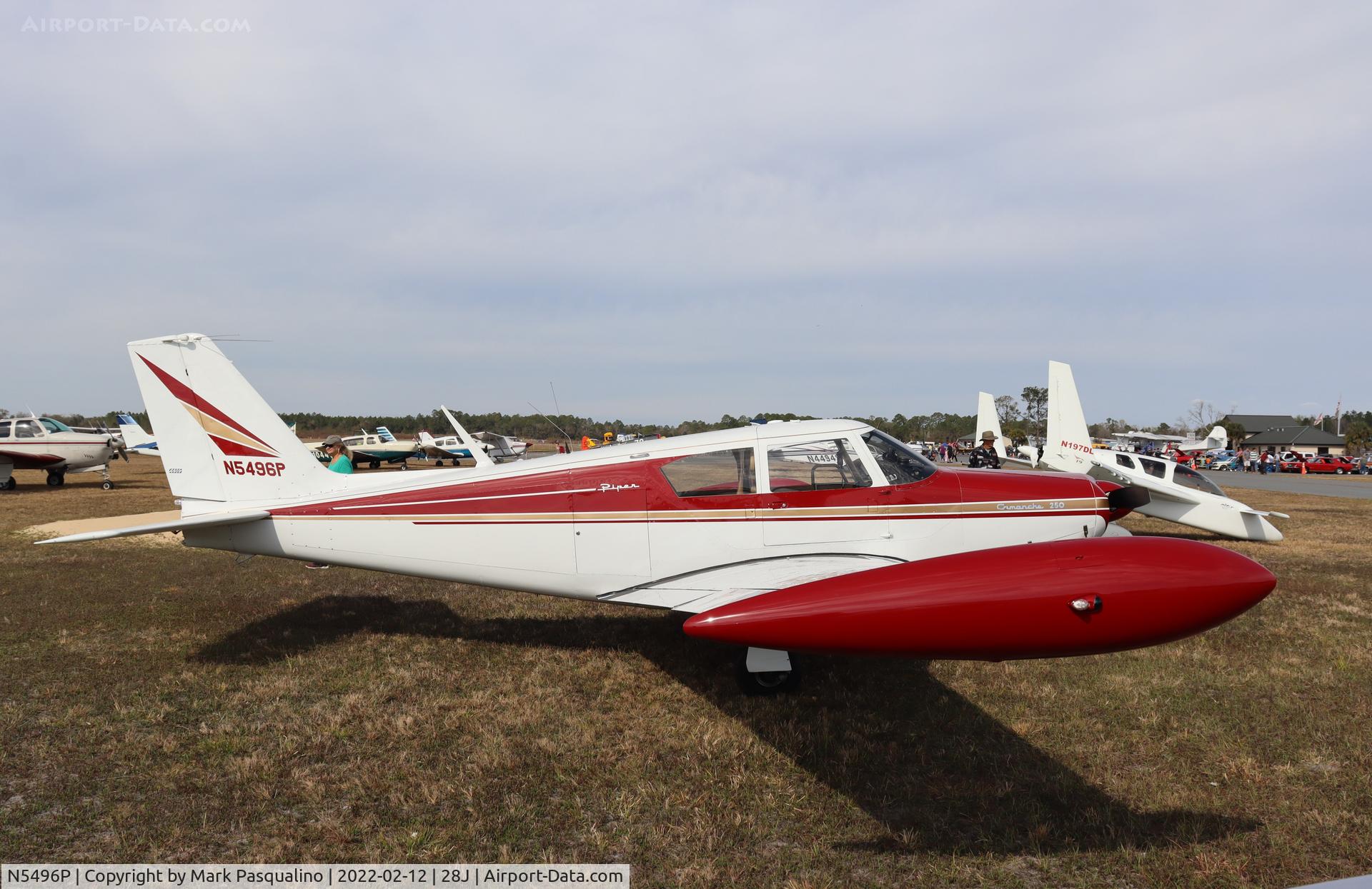 N5496P, 1958 Piper PA-24-250 Comanche C/N 24-557, Piper PA-24-260