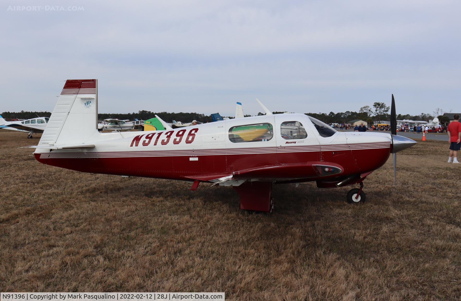 N91396, 1995 Mooney M20J 201 C/N 24-3355, Mooney M20J