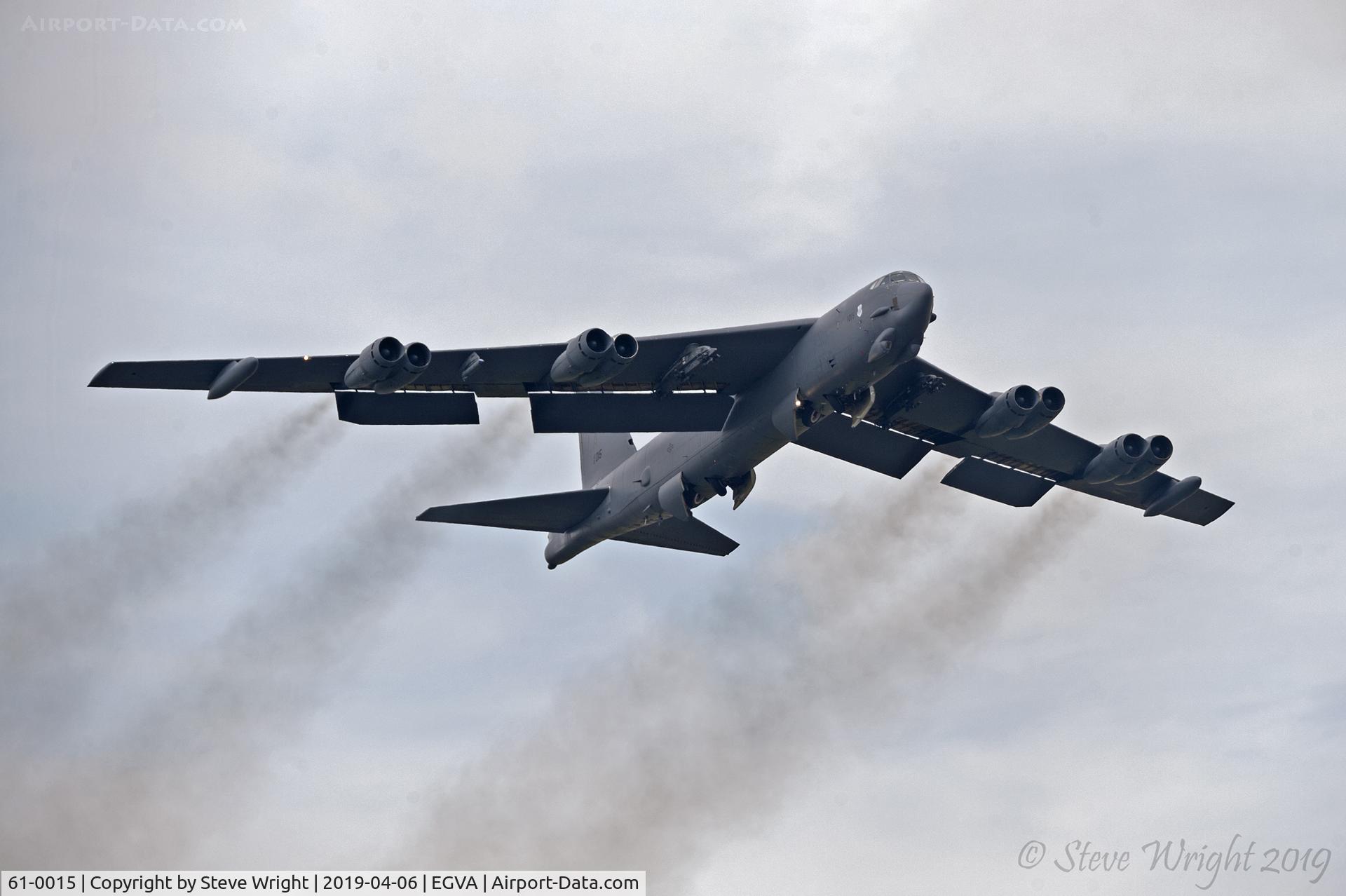 61-0015, 1961 Boeing B-52H Stratofortress C/N 464442, RAF Fairford
