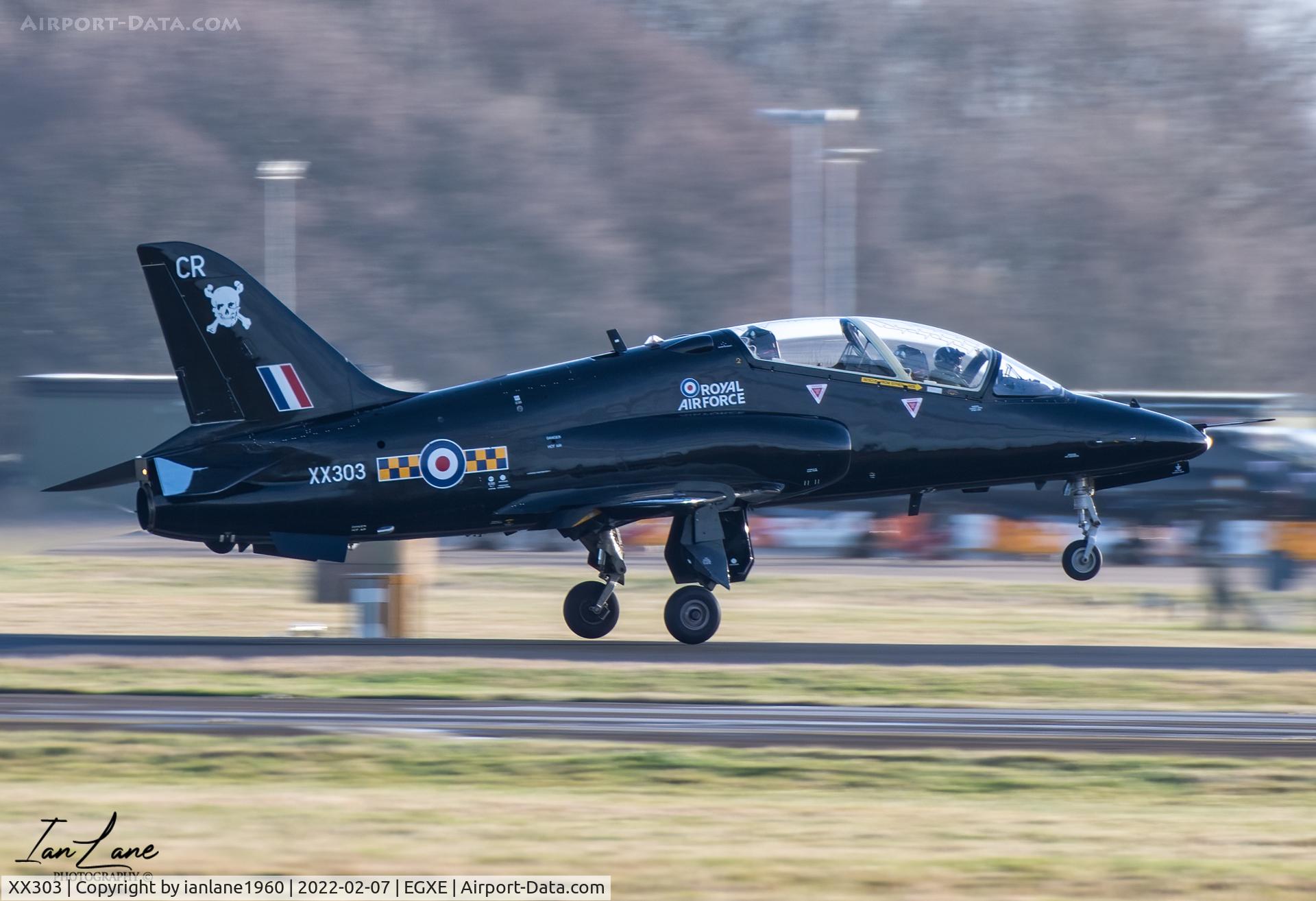XX303, 1980 Hawker Siddeley Hawk T.1A C/N 137/312128, RAF Leeming