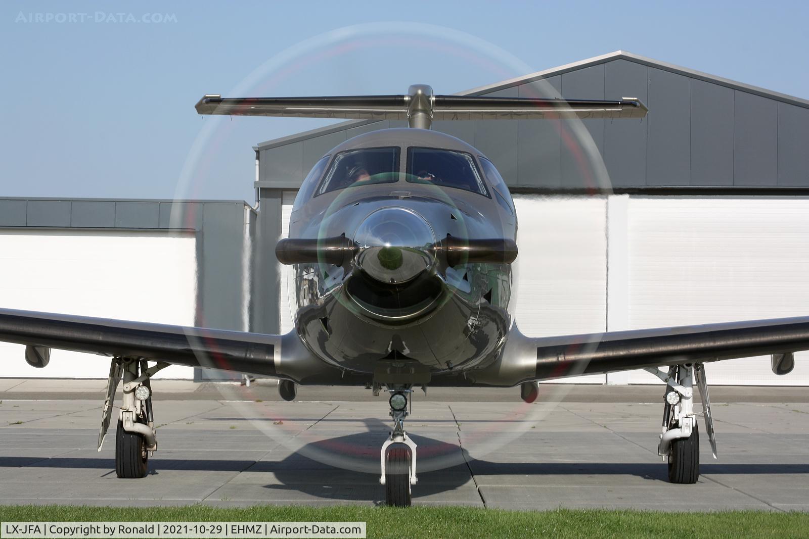 LX-JFA, 2016 Pilatus PC-12/47E C/N 1633, at ehmz