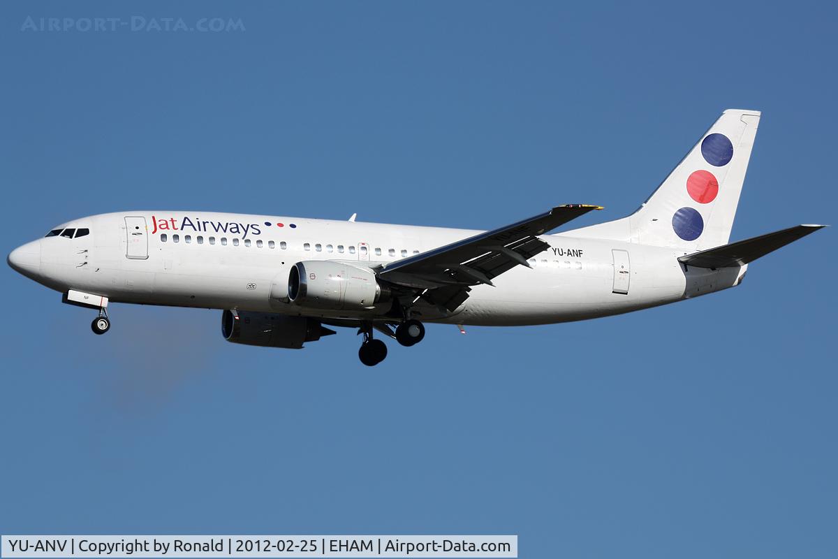 YU-ANV, 1988 Boeing 737-3H9 C/N 24140, at spl