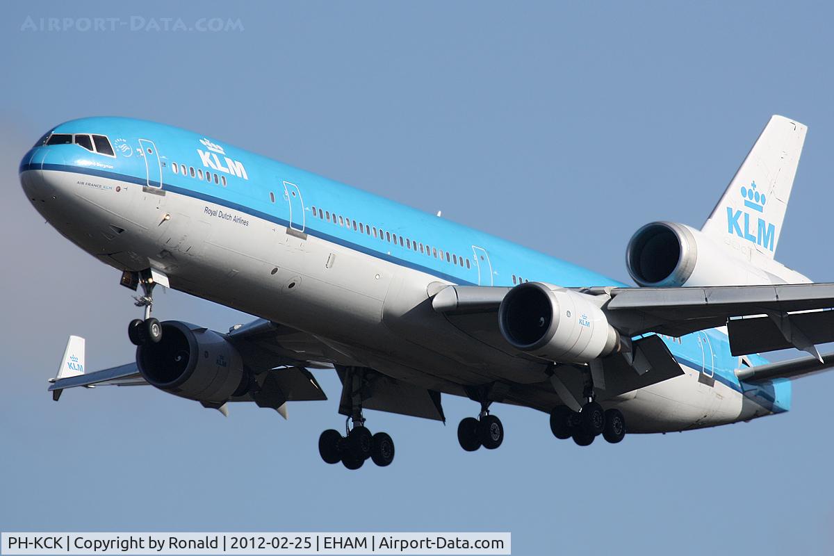 PH-KCK, 1997 McDonnell Douglas MD-11 C/N 48564, at spl