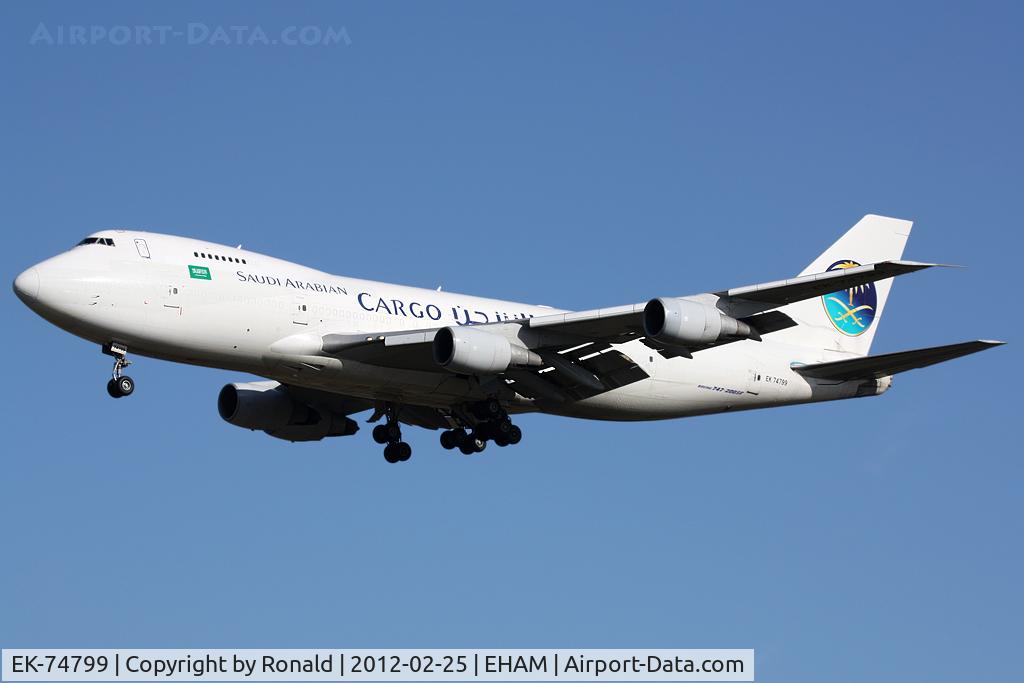 EK-74799, 1989 Boeing 747-281B/SF C/N 24399, at spl