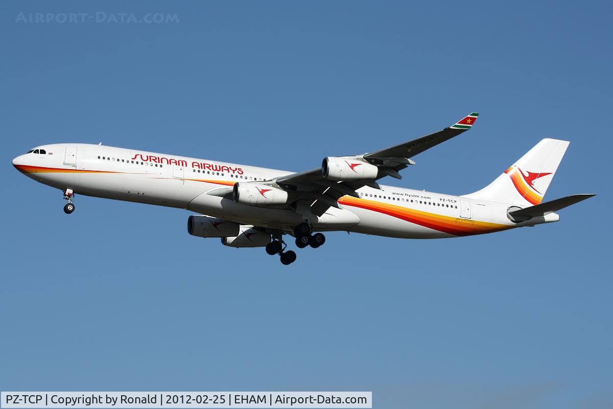 PZ-TCP, 1994 Airbus A340-312 C/N 049, at spl