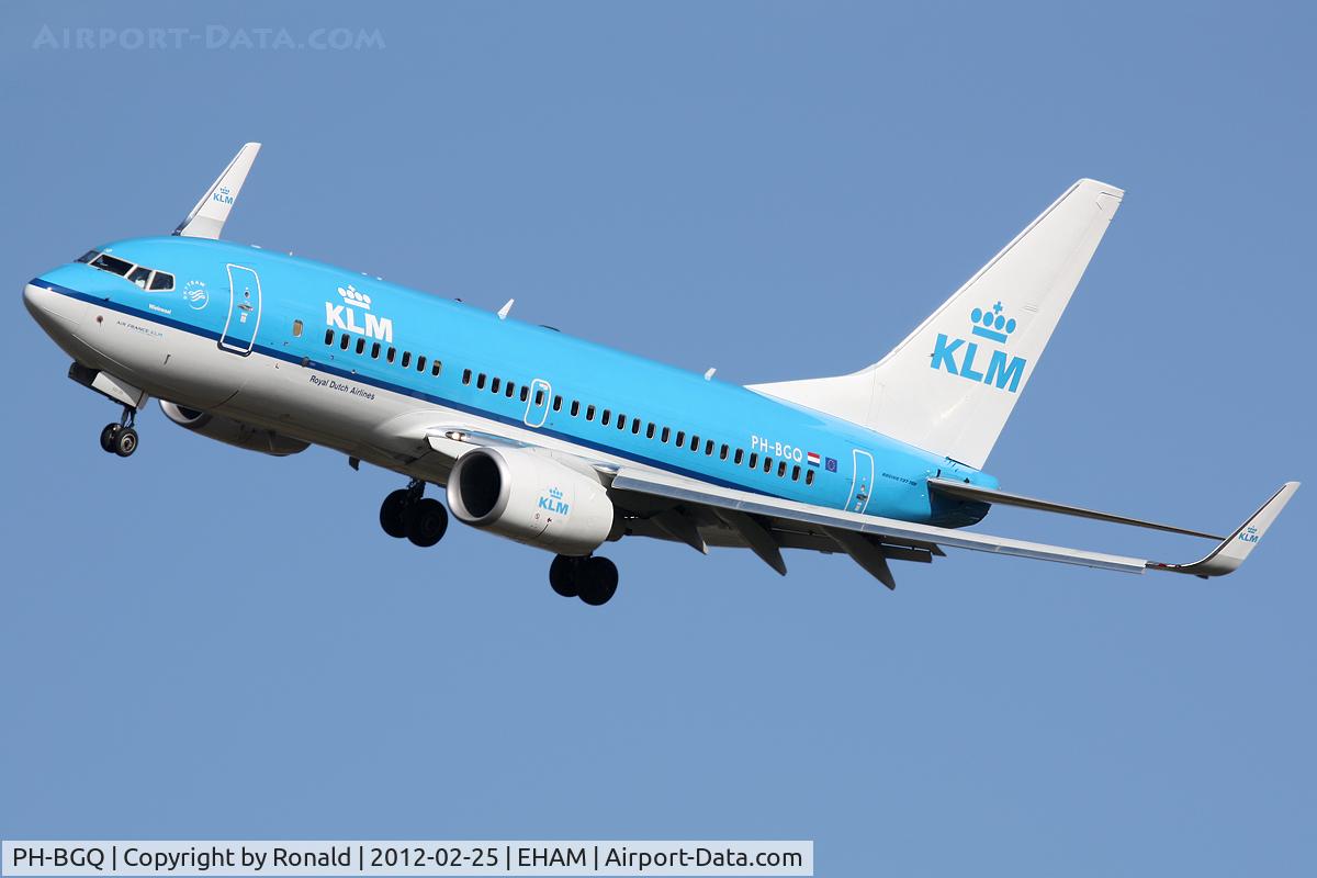 PH-BGQ, 2011 Boeing 737-7K2 C/N 39256, at spl