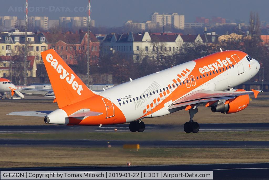 G-EZDN, 2008 Airbus A319-111 C/N 3569, 
