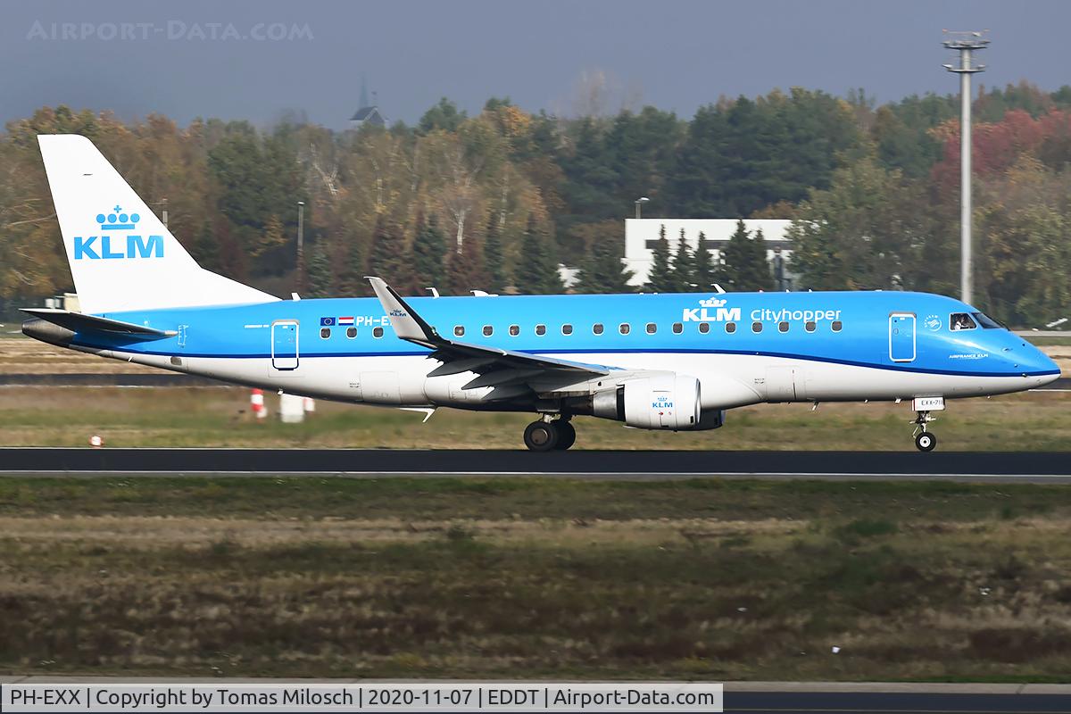 PH-EXX, 2018 Embraer 175STD (ERJ-170-200) C/N 17000711, Last operating day at Berlin-Tegel (TXL)
