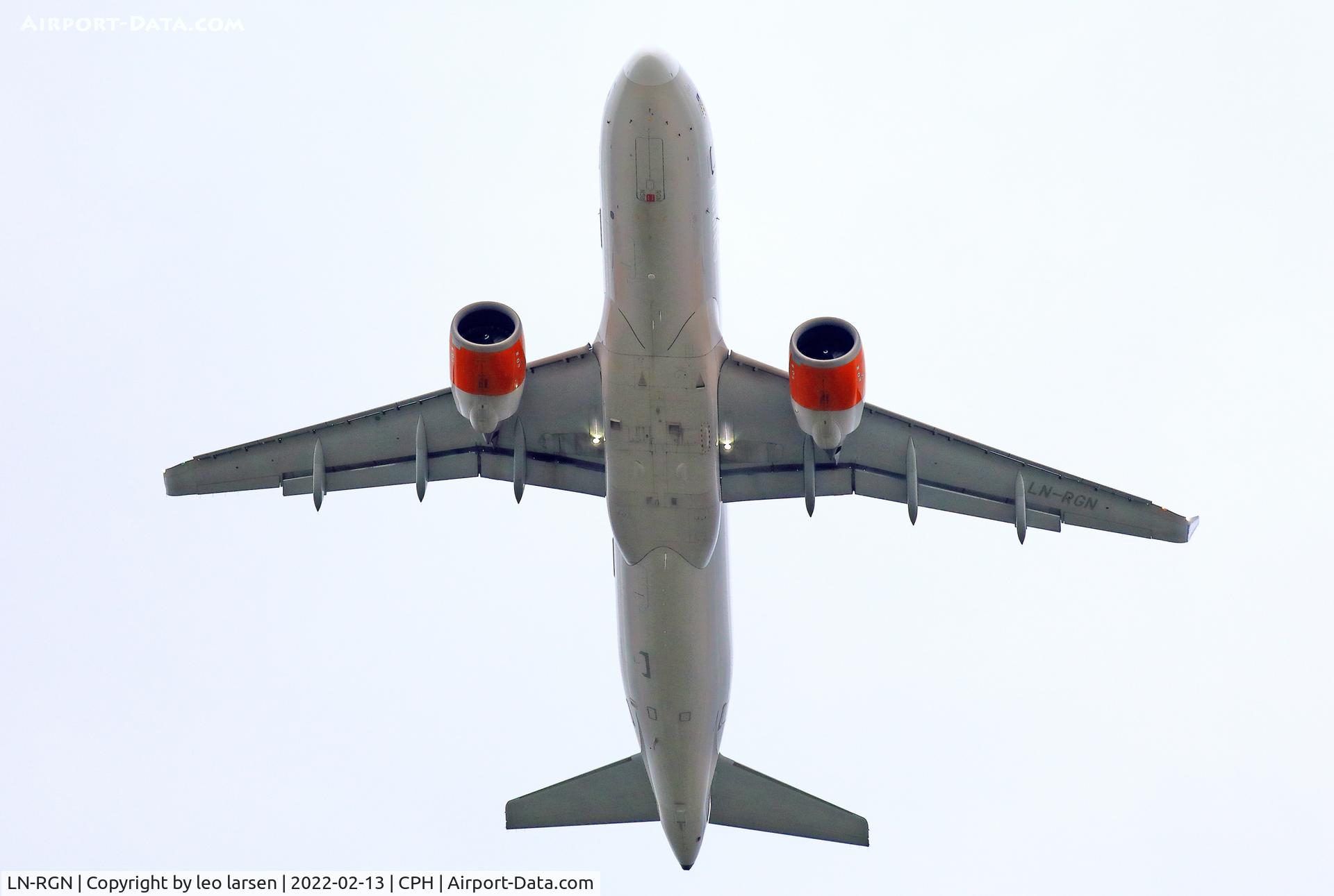 LN-RGN, 2016 Airbus A320-251N C/N 7341, Copenhagen 13.2.2022