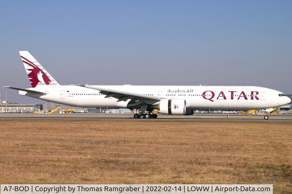 A7-BOD, 2009 Boeing 777-367ER C/N 36165, Qatar Airways Boeing 777-367/ER (ex. Cathay Pacific, B-KPN)