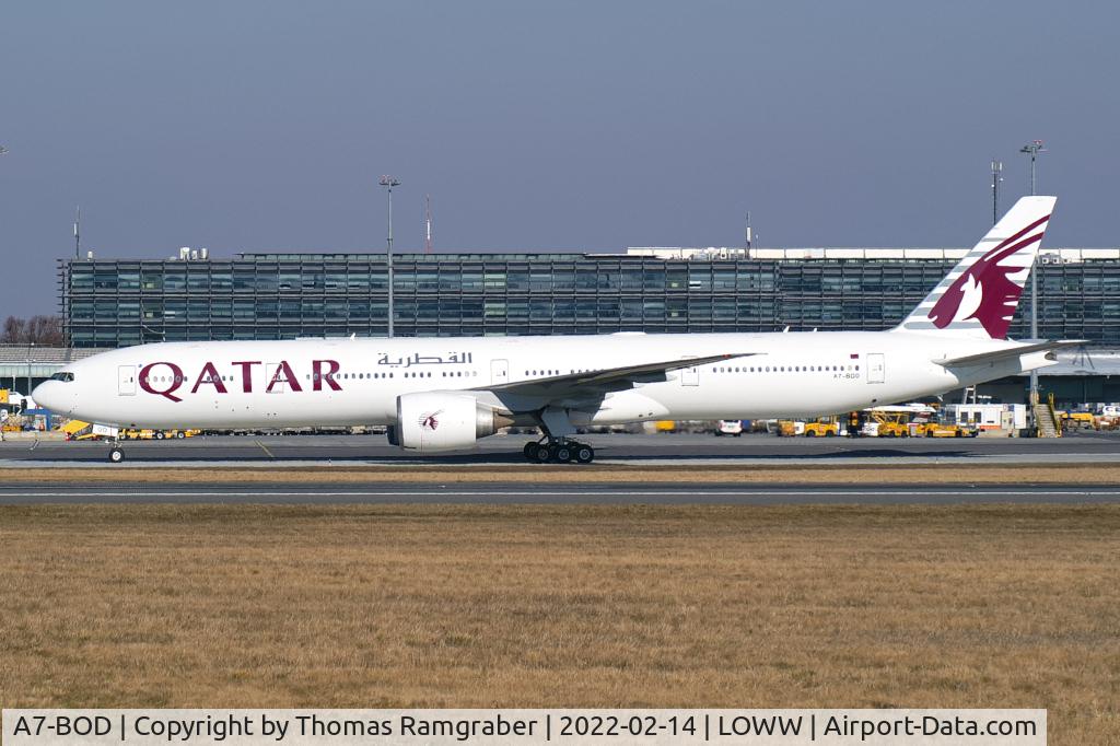 A7-BOD, 2009 Boeing 777-367ER C/N 36165, Qatar Airways Boeing 777-367/ER (ex. Cathay Pacific, B-KPN)
