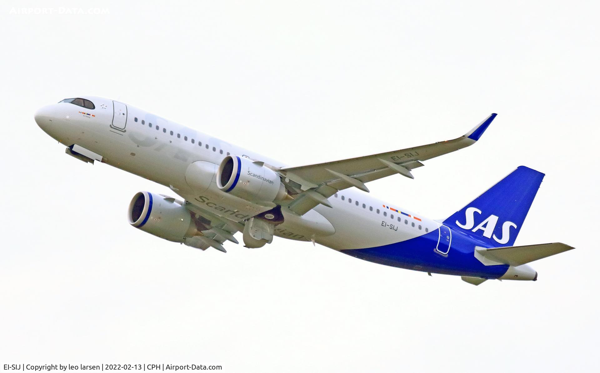 EI-SIJ, 2022 Airbus A320-251N C/N 10752, Copenhagen 13.2.2022