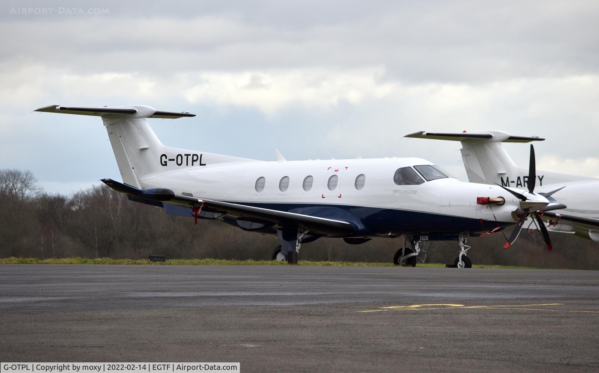 G-OTPL, 2016 Pilatus PC-12/47E C/N 1626, Pilatus PC12/47E at Fairoaks. Ex OH-TRG