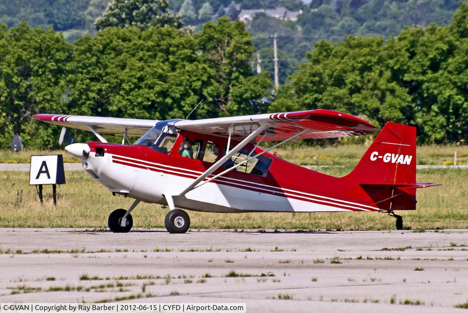 C-GVAN, 1972 Bellanca 7KCAB Citabria C/N 303-72, C-GVAN   Bellanca 7KCAB Citabria [303-72] Brantford~C 15/06/2012