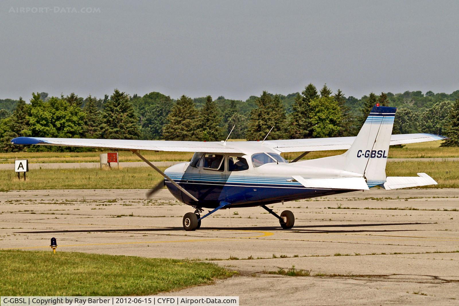 C-GBSL, 1980 Cessna 172N C/N 17273929, C-GBSL   Cessna 172N Skyhawk [172-73929] Brantford~C 15/06/2012