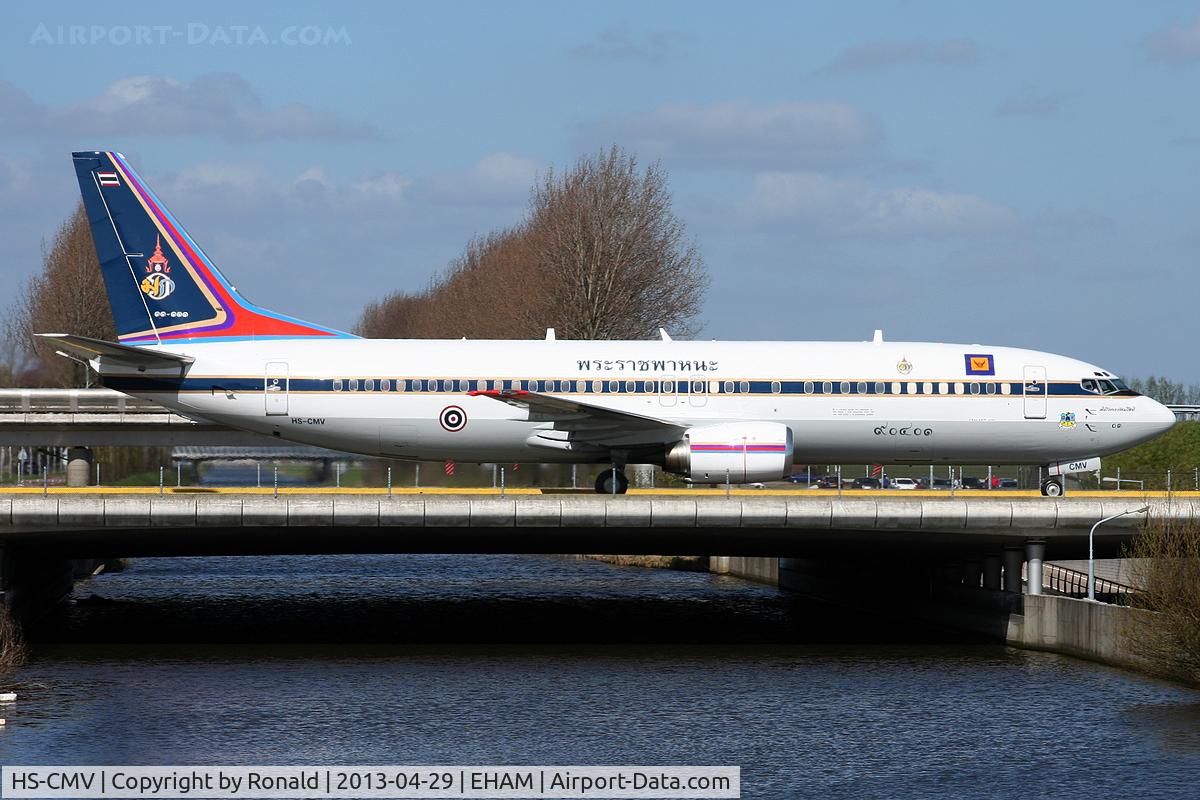 HS-CMV, 1995 Boeing 737-4Z6 C/N 27906, at spl