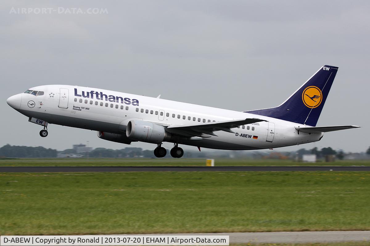 D-ABEW, 1995 Boeing 737-330 C/N 27905, at spl