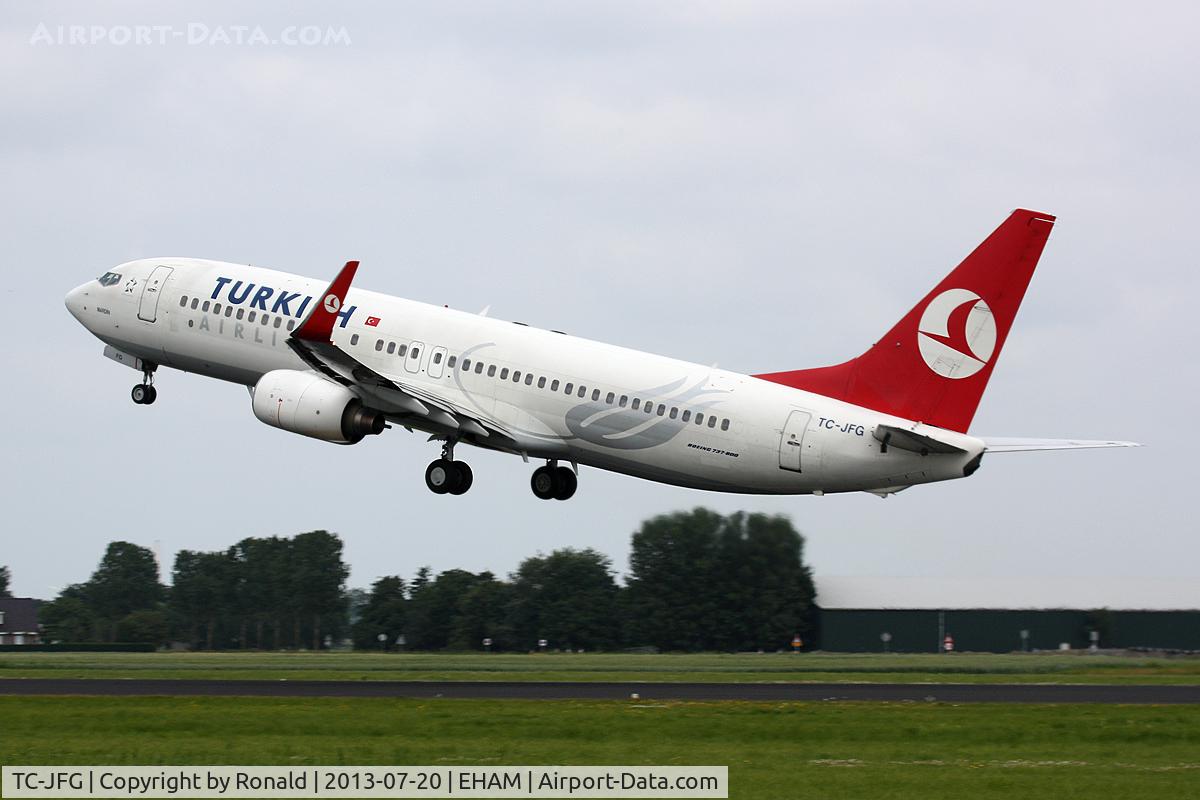 TC-JFG, 1998 Boeing 737-8F2 C/N 29769/102, at spl