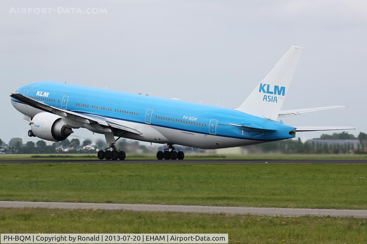 PH-BQM, 2006 Boeing 777-206/ER C/N 34712, at spl