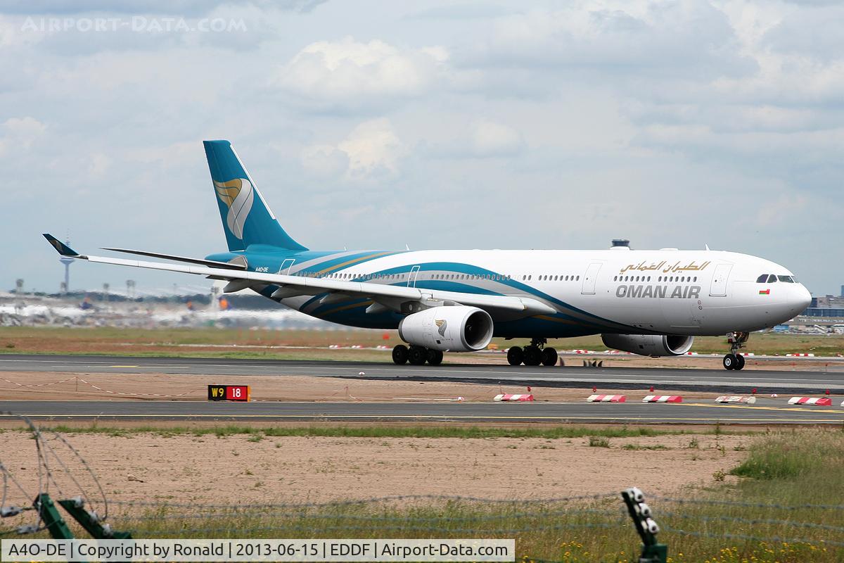 A4O-DE, 2009 Airbus A330-343 C/N 1093, at fra