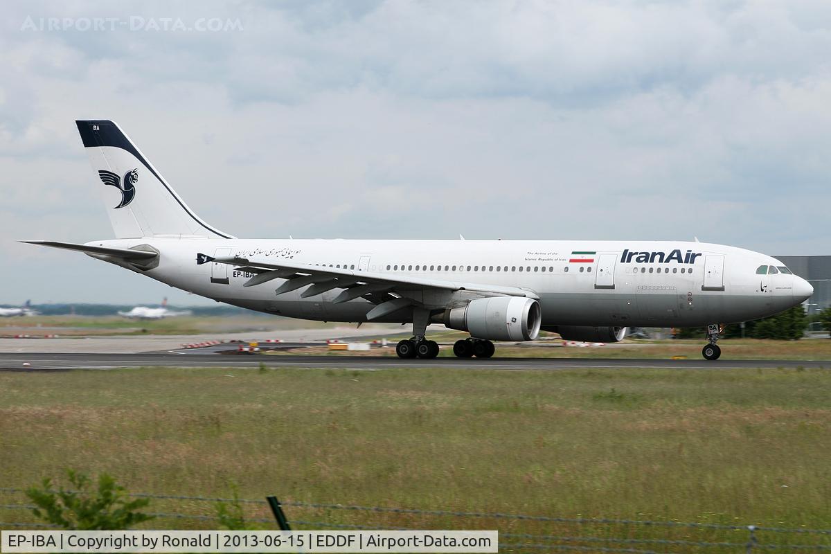 EP-IBA, 1993 Airbus A300B4-605R C/N 723, at fra
