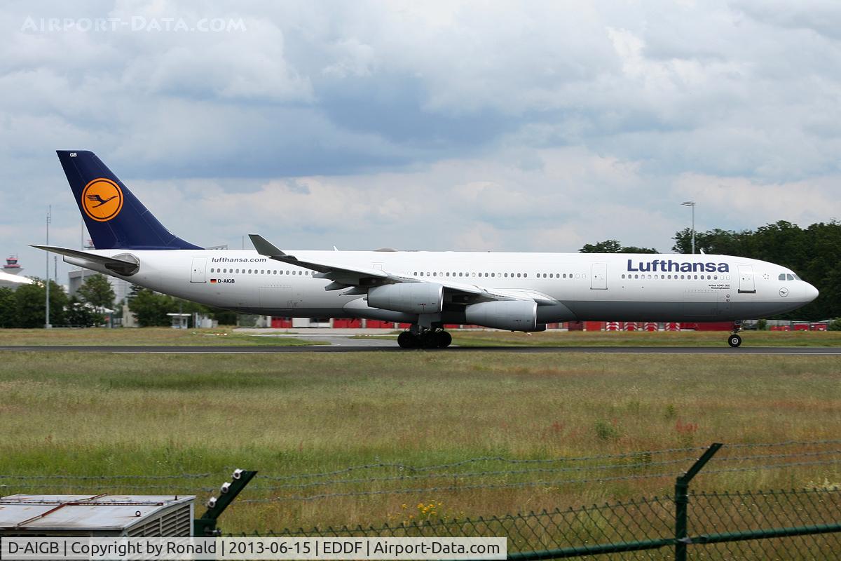 D-AIGB, 1993 Airbus A340-311 C/N 024, at fra