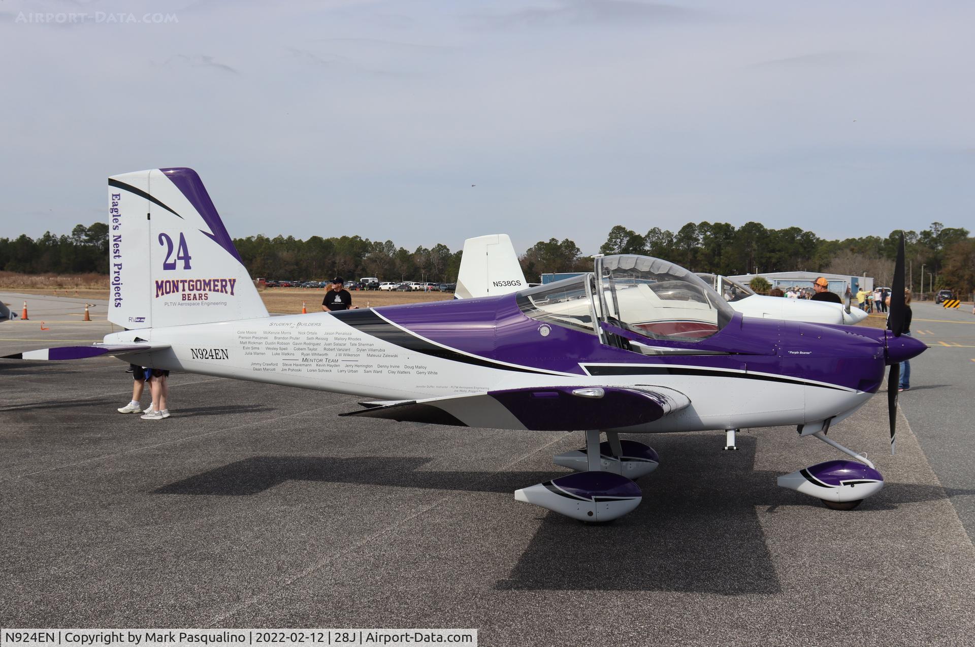 N924EN, 2019 Vans RV-12IS C/N 121119, Vans RV-12IS
