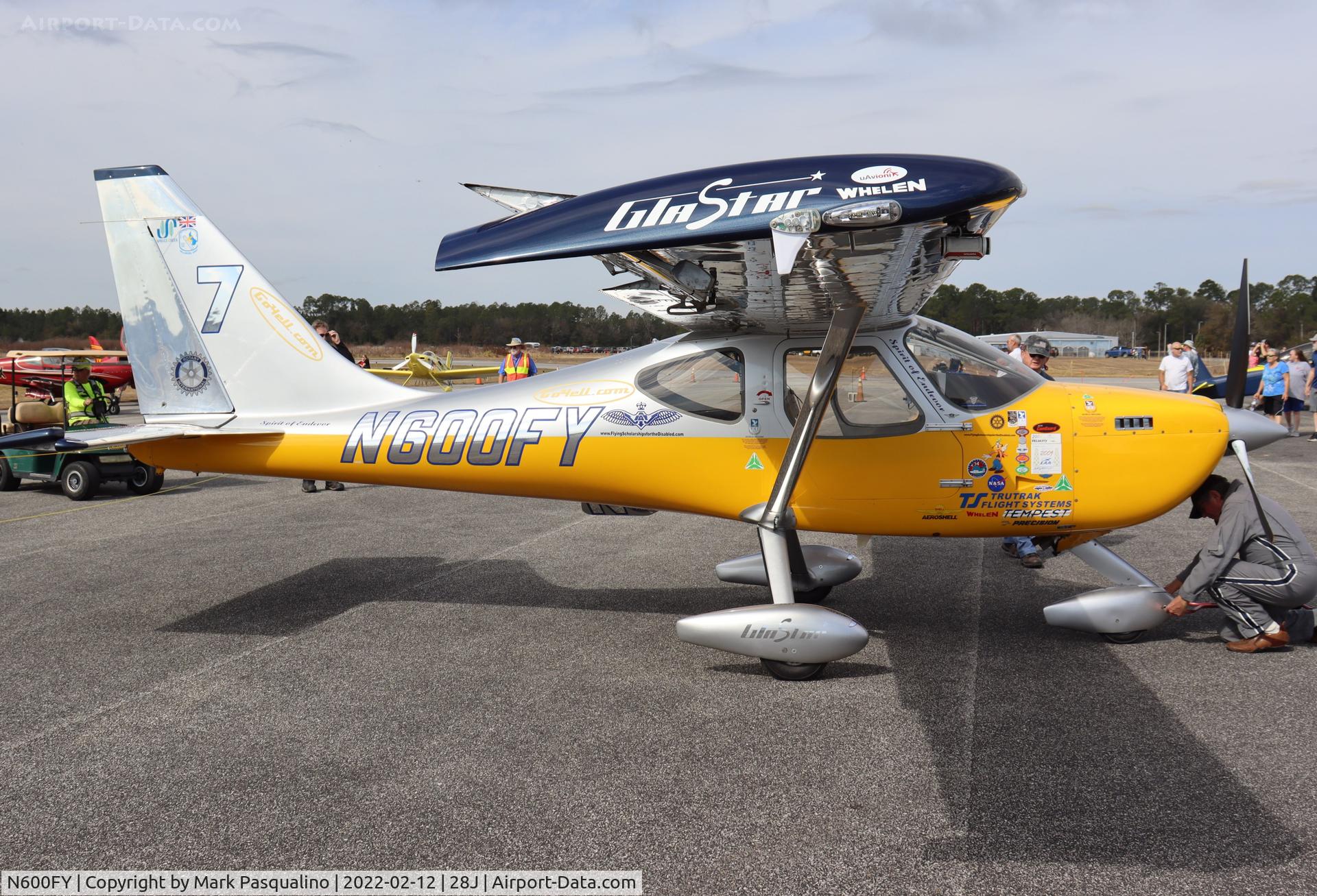 N600FY, 2003 Stoddard-Hamilton GlaStar C/N 5376, Glastar