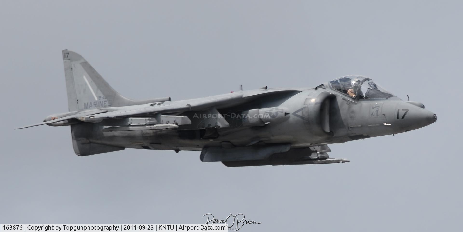 163876, McDonnell Douglas AV-8B Harrier II C/N 184, Harrier Demo
