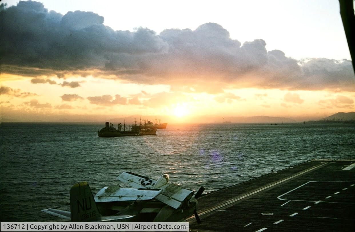 136712, Grumman S-2F Tracker C/N 621, As best we can tell, taken between 1960 and 1962 from USS Yorktown.  Either VS-23 